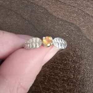 Sterling Silver Snitch Ring Size 7.75